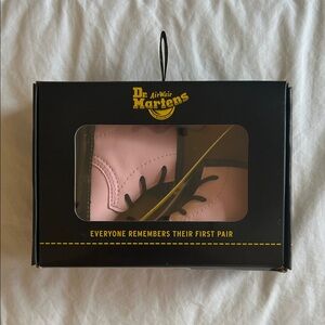 Dr. Martens Pink Crib Boots